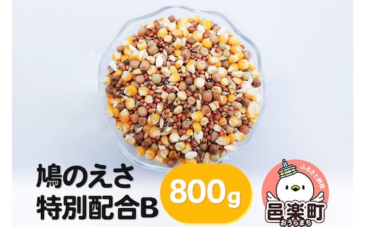 鳩のえさ 特別配合B 800g×1袋 サイトウ・コーポレーション 飼料