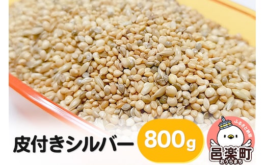皮付きシルバー 800g×1袋 サイトウ・コーポレーション 飼料