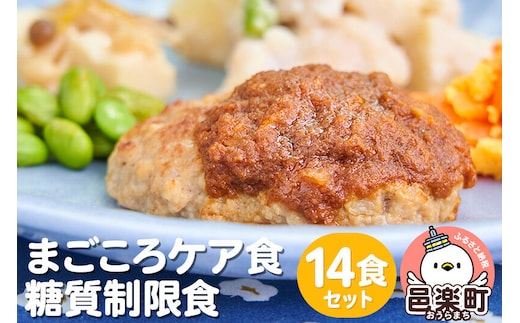 まごころケア食 糖質制限食 お弁当 ＜冷凍＞ 14食セット [糖質制限食 14食 セット 冷凍弁当 冷凍食品 冷凍 弁当 冷食 惣菜 おかず 簡単調理 レンジ調理 介護食 宅配弁当 まごころケア食 糖質制限]