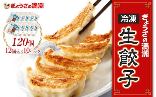 ぎょうざの満洲 冷凍生餃子10パック(120個)