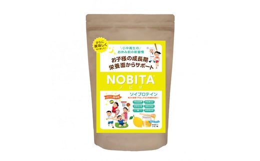 NOBITA(ノビタ)ソイプロテイン はちみつレモン味 ／ 栄養素 飲みやすい 手軽 埼玉県