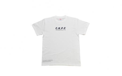 【白・Mサイズ】川越からJリーグへ。CKFCオリジナルTシャツ1枚 ／ サッカー ユニフォーム 埼玉県