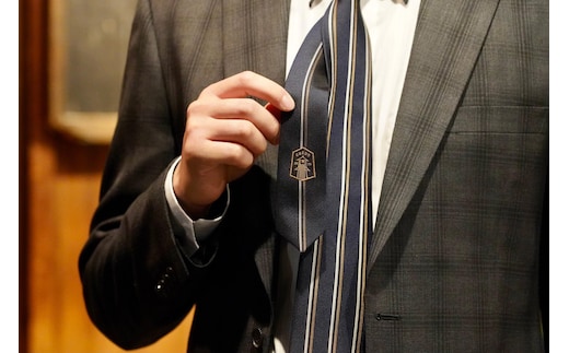 川越唐桟ネクタイ