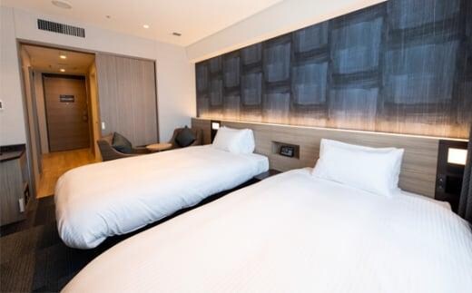 川越東武ホテル 川越市ふるさと応援寄附金返礼品 ツインルーム宿泊券 ／ 宿泊券 朝食付き 和モダン 埼玉県