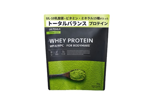 ULTORA ホエイダイエットプロテイン 810g 抹茶ラテ風味（リニューアル）