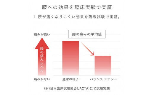 腰痛対策椅子 バランス シナジー スクエアシート織柄ブルー(専用カバー