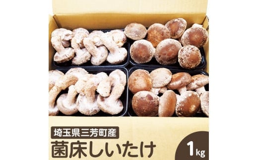 菌床しいたけ 1kg※離島への配送不可 FAA-148