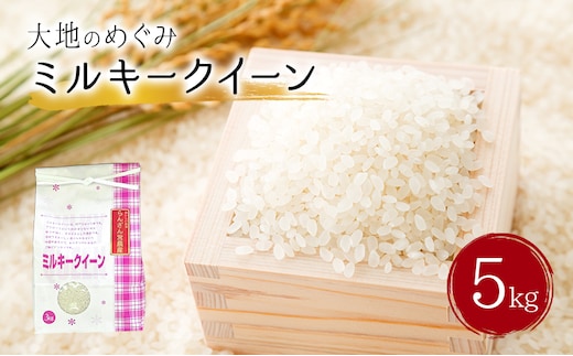 天水の恵米「ミルキークイーン」白米5kg お米