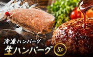 冷凍ハンバーグ　生ハンバーグ　5P MBBR004