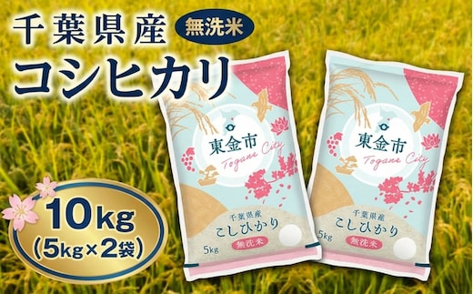 【令和7年産】千葉県産コシヒカリ10kg無洗米（5kg×2袋）