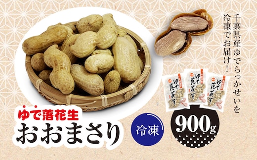 【令和7年産 新豆】冷凍 ゆでらっかせいおおまさり 900g SME007