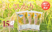 【最短2～7営業日出荷】令和7年産 千葉県産「コシヒカリ」15kg（5kg×3袋） A049