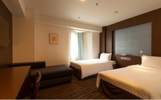 渋谷東武ホテル ツインルーム26平米 2名様1泊ご宿泊券（食事なし）