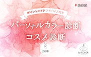 2人で楽しく！パーソナルカラー診断＋プロのメイクアドバイス＋コスメ診断 (2名様)