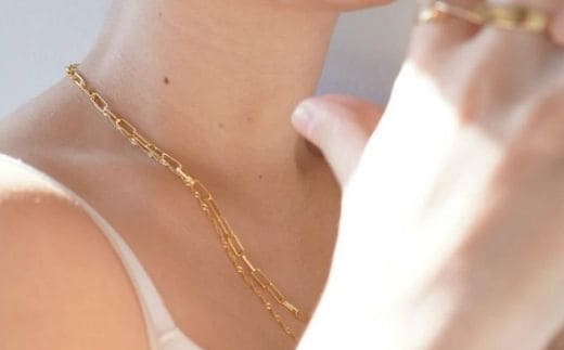 [LENERAオリジナルネックレス]twins sparkle necklace