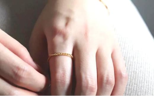 [LENERAオリジナルリング]thick shine ring / 14kgf（9号）