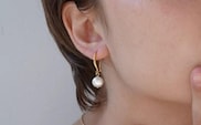 [LENERAオリジナルピアス]pearl hook pierce