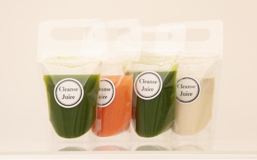 コールドプレスジュース【1日分／4本セット】