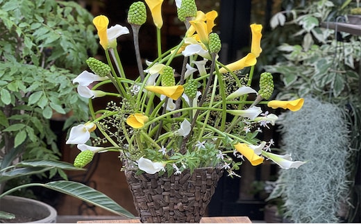 [kanon]【店頭受取・都内近郊配達 限定】フルオーダーのフラワ－アレンジメント