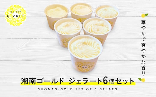 湘南ゴールドジェラート6個セット