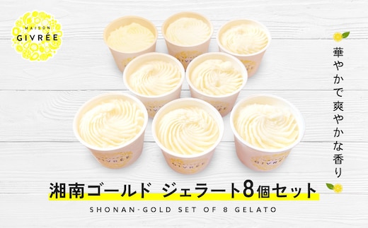 湘南ゴールドジェラート8個セット