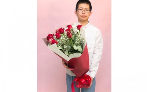 赤バラの花束 10本「あなたは全てが完璧」| 花 花束 バラ 10本 記念 サプライズ ギフト プレゼント 神奈川県 小田原市