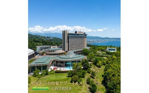 ヒルトン・スーペリア・ツインルーム宿泊プラン 1泊夕朝食付き＜1組2名様＞★オーシャンビュー！天然温泉大浴場、プール施設利用含む【オーシャンビュー フィットネス 天然温泉大浴場 バーデゾーン ヒルトン 神奈川県 小田原市 】