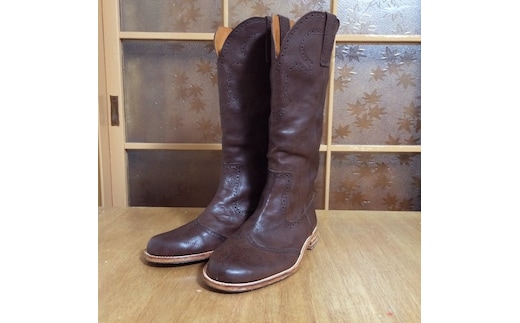 【ロングブーツ】フルオーダーシューズ作成チケット【フルオーダーメイド 靴1足 靴 採寸 工房 フィッテイングモデル 革 牛革 豚革 靴工房 イタリア産 国産 記念 プレゼント 就職祝い お祝い 神奈川県 小田原市 】