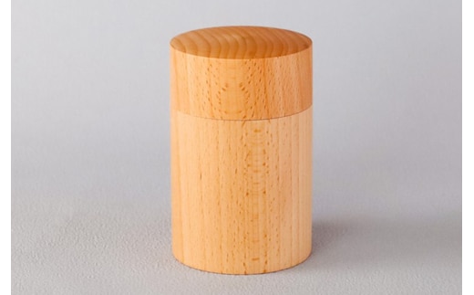 ブナ 茶筒 【 お茶用品 神奈川県小田原市】