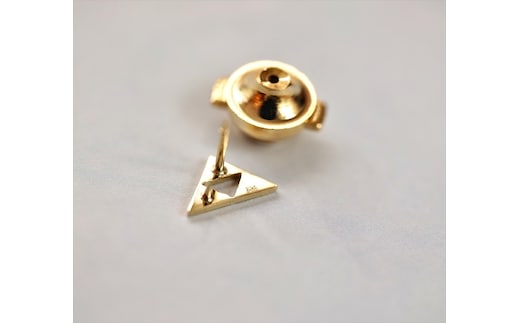 小田原北條 三つ鱗ピンバッジ【 ジュエリー アクセサリー 神奈川県 小田原市 】