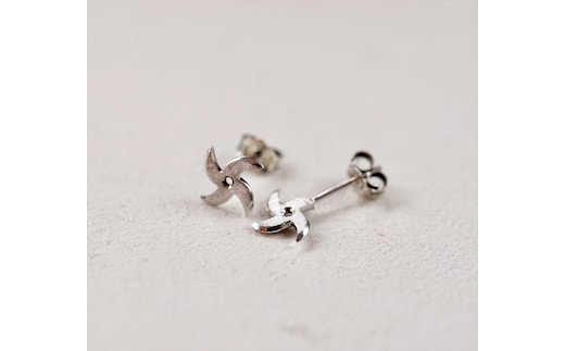 風魔小太郎 ２タイプの手裏剣ピアス （シルバー）【 ジュエリー アクセサリー 神奈川県 小田原市 】