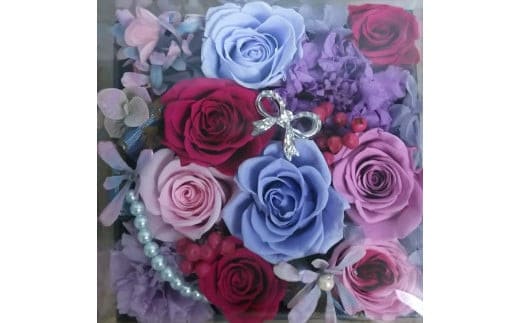 アーティフィシャルBOXアレンジ体験レッスン 【 フラワーアレンジメント 体験 チケット 神奈川県 小田原市 】