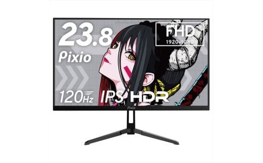 Pixio ゲーミングモニター 23.8インチ FHD 120Hz IPS ブラック/黒 PX246WAVE