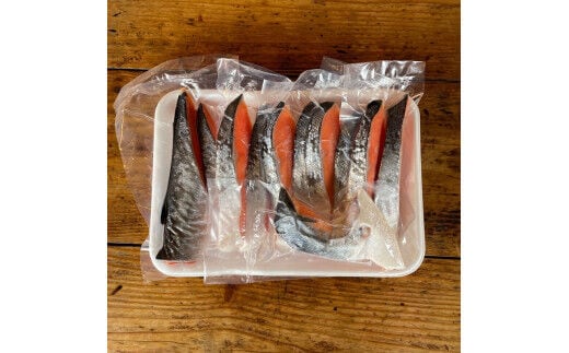 厚切り銀鮭 半身1枚 約10枚切：神奈川県小田原市 - 魚介類・水産加工品
