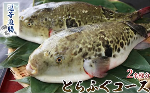 【逗子魚勝】とらふぐコース（ふるさと納税限定コース） 2名様分