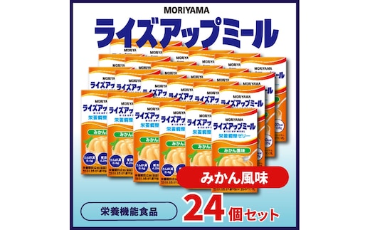 守山乳業 MORIYAMA ライズアップミール みかん風味【 ゼリー ギフト プレゼント 贈り物 お返し おいしい まとめ買い 神奈川県 南足柄市 】