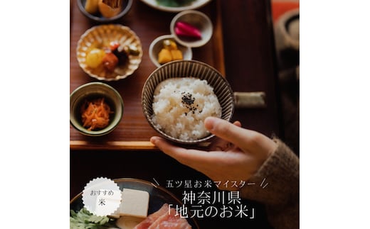 A-7-3.大磯地元のお米セット３ｋｇ×２【 地元産米 米セット 神奈川県 大磯町 】