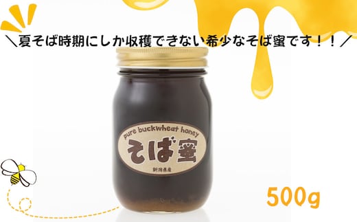 【数量限定・夏そばの時期のみの特別な味わい】食べるサプリメントそば蜜 500g×1本 そばみつ イチカラ畑 【0021-0006-01】