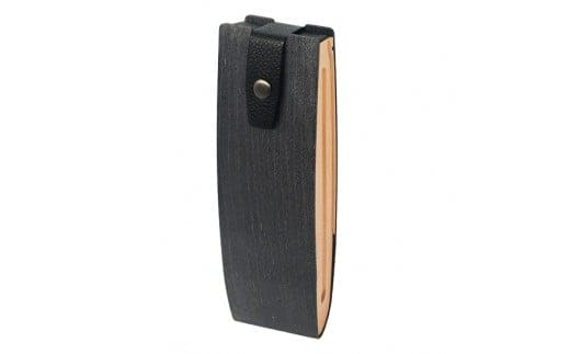 曲げ木眼鏡ケース（マルチ型）／ブラック