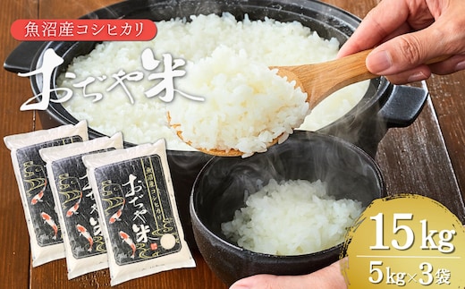 令和7年産 魚沼産コシヒカリ 15kg JA魚沼 【0002-JA14-01】