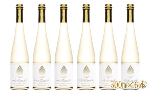 Cell Cleanse(セルクレンズ）フルボ酸 (500ml×6本セット) 天然植物性マルチミネラル&ケイ素 丸栄 【0048-0003-01】