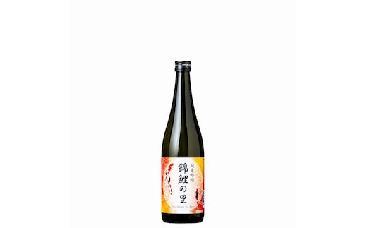 日本酒 純米吟醸 錦鯉の里 720ml×1本 越淡麗 錦鯉ラベル デザイン 新潟銘醸 | 清酒 お酒 酒 さけ 地酒 四合瓶 お取り寄せ 取り寄せ 人気 おすすめ プレゼント ギフト 父の日 【0002-0420-01】