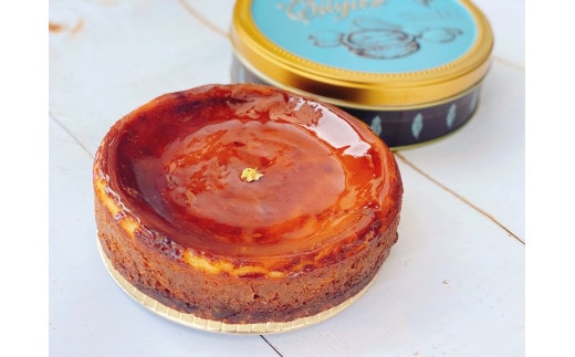 【究極のチーズケーキ】 preciousチーズチーズ~オーガニック ケーキ(直径15cm) ギフト缶入り~ 1073001