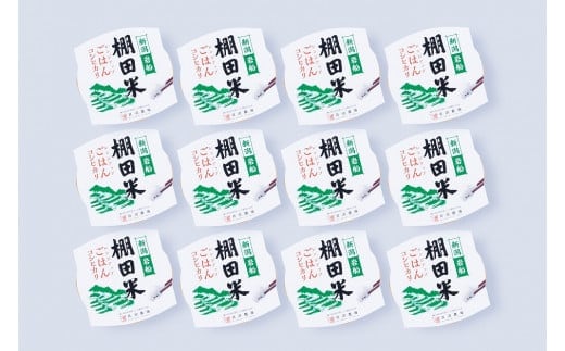 【令和7年産米】【定期便:5ヶ月連続でお届け】新潟県村上市岩船産 棚田米コシヒカリのパックごはん(150g×12個)×5ヶ月 1067132