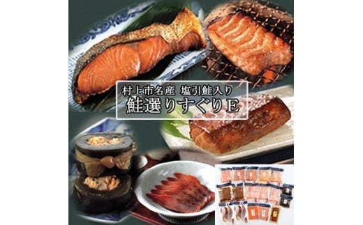 村上岩船 又上 鮭選りすぐりE 10種 1032016 鮭 さけ 加工品 詰め合わせ
