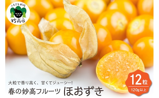 春の妙高フルーツほおずき