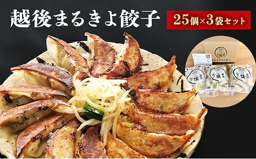 餃子 越後まるきよ餃子 3袋 セット ぎょうざ ギョウザ ごはんのお供