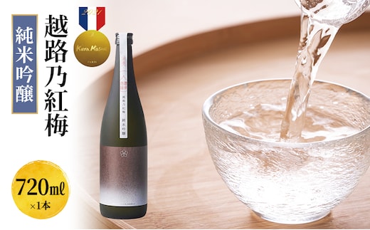 日本酒 越路乃紅梅 純米吟醸 720ml お酒 新潟 上越