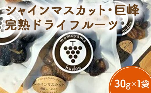 完熟ドライグレープMIX1袋（シャインマスカット＆巨峰）｜果物詰合せ・フルーツ・加工食品・シャインマスカット・巨峰・ドライフルーツ ※北海道・沖縄・離島への配送不可