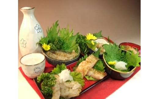 ぷりぷりっ！贅沢4点セット（シロエビ刺身・殻付きシロエビ・シロエビ・甘えび昆布〆）